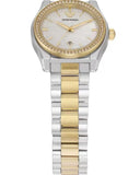 Emporio Armani Federica Mother of Pearl Dial Two Tone Steel Strap Watch for Women - AR11559