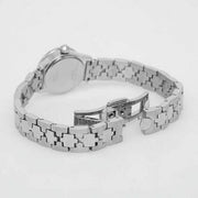 Tory Burch Reva Silver Dial Silver Steel Strap Watch for Women - TBW4044