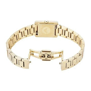Emporio Armani Genni Crystals Gold Dial Gold Steel Strap Watch for Women  - AR11663