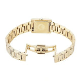 Emporio Armani Genni Crystals Gold Dial Gold Steel Strap Watch for Women - AR11663