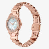Emporio Armani Mia Mother of Pearl Dial Rose Gold Steel Strap Watch for Women - AR11671