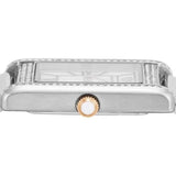 Emporio Armani Genni Mother of Pearl Dial Two Tone Steel Strap Watch for Women - AR11626