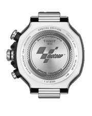 Tissot T Race Moto GP Limited Edition Chronograph Blue Dial Blue Rubber Strap Watch for Men - T141.417.17.047.00
