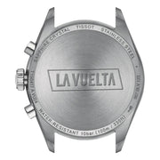 Tissot PR 100 Vuelta Chronograph Black Dial Silver Steel Strap Watch for Men - T150.417.11.051.01
