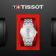 Tissot Classic Dream Silver Dial Silver Steel Strap Watch for Men - T129.410.11.031.00