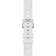 Tissot Seastar 1000 Chronograph Grey Dial White Rubber Strap Watch for Men - T120.217.17.011.00