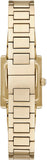 Emporio Armani Genni Crystals Gold Dial Gold Steel Strap Watch for Women - AR11663