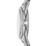 Emporio Armani Mia Mother of Pearl Dial Silver Steel Strap Watch for Women - AR11669