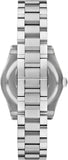 Emporio Armani Federica Mint Green Dial Silver Steel Strap Watch for Women - AR11656