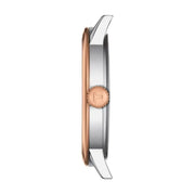 Tissot T Classic Dream Quartz White Dial Two Tone Steel Strap Watch for Men - T129.410.22.013.00
