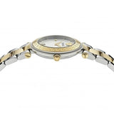 Versace Reve Analog White Dial Two Tone Steel Strap Watch for Women - VE8B00724