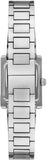 Emporio Armani Genni Analog Mother of Pearl Dial Silver Steel Strap Watch for Women - AR11662