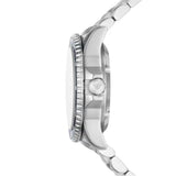 Emporio Armani Sea Explorer Green Dial Silver Steel Strap Watch for Men - AR60080