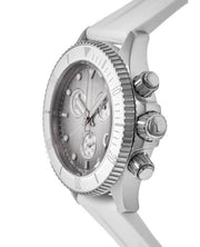 Tissot Seastar 1000 Chronograph Grey Dial White Rubber Strap Watch for Men - T120.217.17.011.00