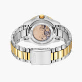 Citizen Mechanical Automatic Blue Dial Two Tone Steel Strap Watch for Men - NJ0174-82L