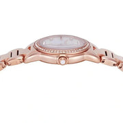 Emporio Armani Mia Mother of Pearl Dial Rose Gold Steel Strap Watch for Women - AR11671