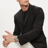 Hugo Boss Candor Grey Dial Grey Steel Strap Watch for Men - 1514078