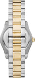 Emporio Armani Federica Mother of Pearl Dial Two Tone Steel Strap Watch for Women - AR11559