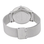 Lacoste Moon Multifunction Blue Dial Silver Mesh Strap Watch for Men - 2011024