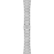 Tissot PRX Quartz Diamonds Black Dial Silver Steel Strap Watch for Women - T137.010.11.056.00