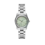 Emporio Armani Federica Mint Green Dial Silver Steel Strap Watch for Women - AR11656