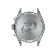 Tissot PR 100 Tour De France Chronograph Black Dial Silver Steel Strap Watch for Men - T150.417.11.051.00