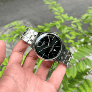 Tissot Chemin des Tourelles Powermatic 80 Green Dial Silver Steel Strap Watch for Men - T139.407.11.091.00