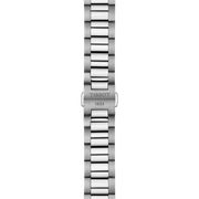 Tissot PR 100 Black Dial Silver Steel Strap Watch for Men - T150.410.11.051.00