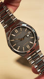 Citizen Tsuyosa Mechanical Grey Dial Silver Steel Strap Watch for Men - NJ0200-50E