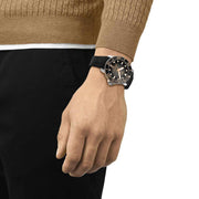 Tissot Seastar 2000 Professional Powermatic 80 Black Dial Black Rubber Strap Watch for Men - T120.607.17.441.01