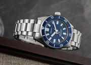 Seiko Prospex 1965 Heritage Diver’s Automatic Blue Dial Silver Steel Strap Watch for Men - SPB451J1
