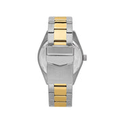 Maserati Competizione Black Dial Two Tone Steel Strap Watch for Men - R8853100042