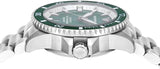 Emporio Armani Sea Explorer Green Dial Silver Steel Strap Watch for Men - AR60080