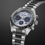 Seiko Prospex Speedtimer Solar Chronograph Limited Edition Blue Dial Two Tone Steel Strap Watch for Men - SSC909