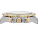 Emporio Armani World Explorer Chronograph Cream Dial Two Tone Steel Strap Watch for Men - AR11606