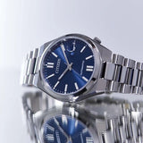 Citizen Tsuyosa Automatic Blue Dial Silver Steel Strap Watch for Men - NJ0200-50M
