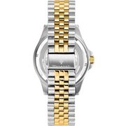 Maserati SFIDA Black Dial Two Tone Steel Strap Watch for Men - R8853140009