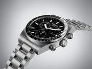 Tissot PR516 Chronograph Black Dial Silver Steel Strap Watch for Men - T149.417.11.051.00