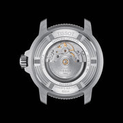 Tissot Seastar 2000 Professional Powermatic 80 Blue Dial Silver Steel Strap Watch for Men - T120.607.11.041.01