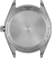 Tissot PR 100 Quartz Silver Dial Black Leather Strap Watch for Men - T150.410.16.031.00