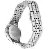 Emporio Armani Alpha Mother of Pearl Dial Silver Steel Strap Watch for Women - AR1803