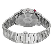 Emporio Armani Racer Chronograph Blue Dial Silver Steel Strap Watch for Men - AR11676