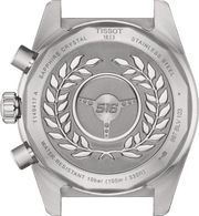 Tissot PR516 Chronograph Black Dial Silver Steel Strap Watch for Men - T149.417.11.051.00