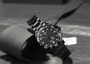 Tissot Seastar 1000 Quartz Black Dial Black Steel Strap Watch for Men - T120.410.33.051.00