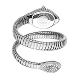 Just Cavalli Glam Evo 4 Mother of Pearl Dial Silver Steel Strap Watch for Women - JC1L229M0015