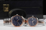 Tissot Ballade Quartz Blue Dial Two Tone Steel Strap Watch for Women - T156.210.22.041.00