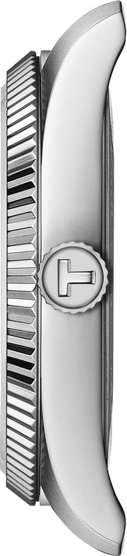 Tissot Ballade Quartz Green Dial Silver Steel Strap Watch for Women - T156.210.11.091.00