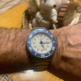 Citizen Mechanical Automatic White Dial Silver Steel Strap Watch for Men - NJ0171-81A