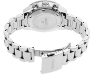 Seiko Prospex Speedtimer Solar Chronograph Black Dial Silver Steel Strap Watch for Men - SSC915