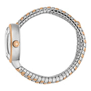 Just Cavalli Cosenza Red Dial Two Tone Steel Strap Watch for Women - JC1L232M0065